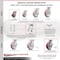 Service Caster 4 Inch Kingpinless Poly on Aluminum Caster Brakes/Swivel Locks 2 Rigid SCC, 2PK SCC-KP30S420-PAR-SLB-BSL-2-R-2 - alternate 7